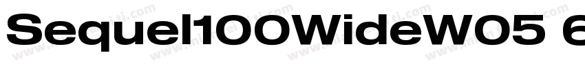 Sequel100WideW05 65 Regular字体转换